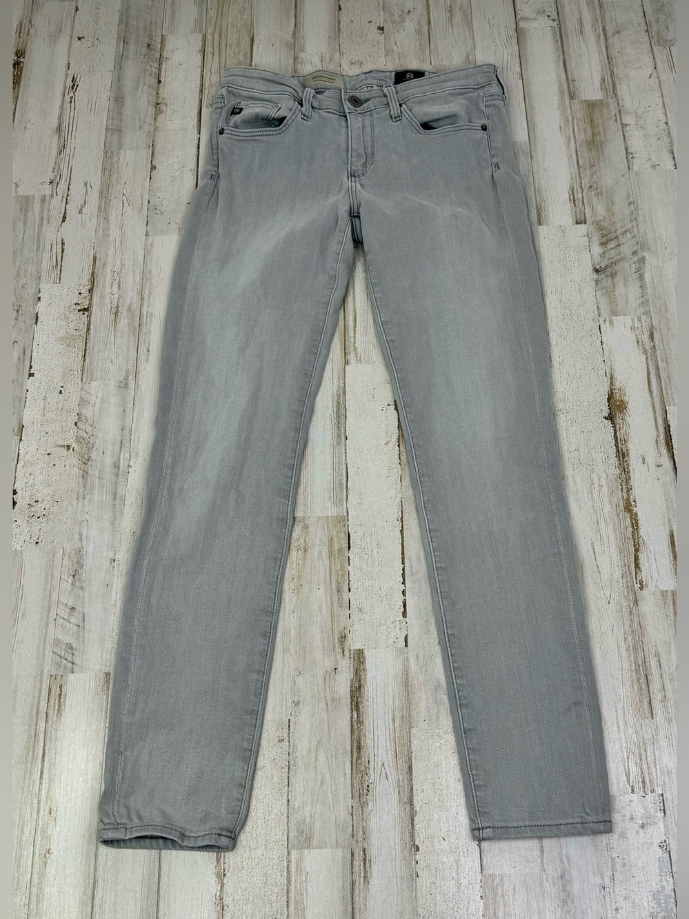 AG Adriano Goldschmied Jeans Womens 26R (28x28) The Stevie Ankle Slim Straight